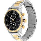  Shop Authentic Tommy Hilfiger Decker Chronograph Black Dial Two Tone Steel Strap Watch for Men - 1791559 - Luxxuri