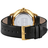  Shop Authentic Tommy Hilfiger Hunter White Dial Black Leather Strap Watch for Men - 1791606 - Luxxuri