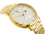  Shop Authentic Tommy Hilfiger Hunter White Dial Gold Steel Strap Watch for Men - 1791609 - Luxxuri