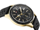  Shop Authentic Tommy Hilfiger Austin Black Dial Black Rubber Strap Watch for Men - 1791636 - Luxxuri