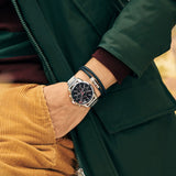  Shop Authentic Tommy Hilfiger Mason Multifunction Black Dial Silver Steel Strap Watch For Men - 1791936 - Luxxuri