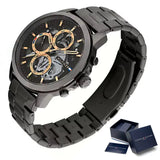  Shop Authentic Tommy Hilfiger Henry Chronograph Grey Dial Grey Steel Strap Watch For Men - 1710479 - Luxxuri