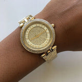  Shop Authentic Michael Kors Darci Gold Dial Gold Steel Strap Watch for Women - MK3445 - Luxxuri