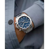  Shop Authentic Hugo Boss Hero Sport Blue Dial Silver Steel Strap Watch for Men - 1513755 - Luxxuri