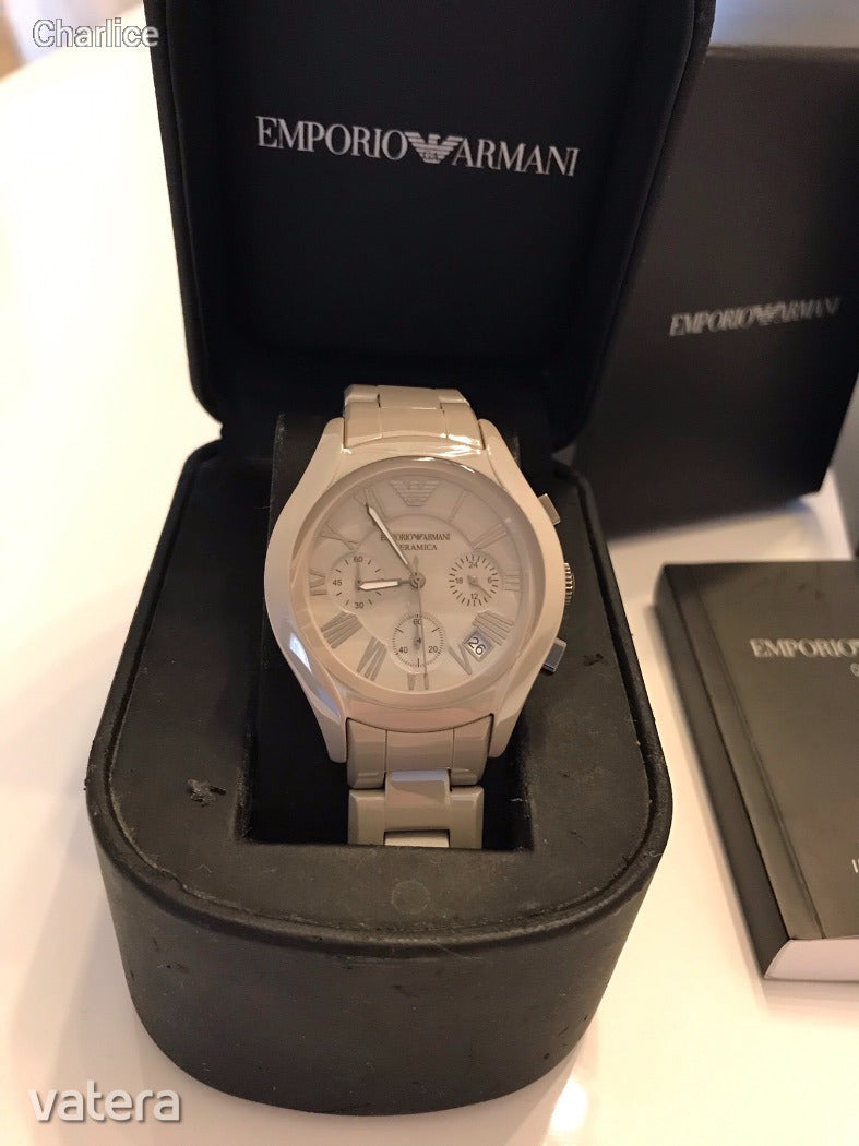  Shop Authentic Emporio Armani Valente Chronograph Grey Dial Grey Steel Strap Watch For Men - AR1460 - Luxxuri