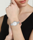  Shop Authentic Fossil Jesse White Dial Silver Steel Strap Watch for Women - ES2362 - Luxxuri