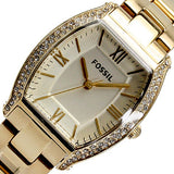  Shop Authentic Fossil Wallace Gold Tone Dial Gold Steel Strap Watch for Women - ES3176 - Luxxuri