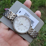  Shop Authentic Fossil Jacqueline White Dial Silver Steel Strap Watch for Women - ES3631 - Luxxuri
