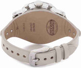  Shop Authentic Fossil Boyfriend White Dial Beige Leather Strap Watch for Women - ES3811 - Luxxuri