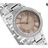  Shop Authentic Fossil Virginia Taupe Dial Silver Steel Strap Watch for Women - ES4147 - Luxxuri