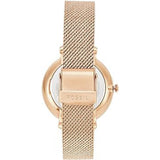  Shop Authentic Fossil Jacqueline Mother of Pearl White Dial Gold Mesh Strap Watch for Women - ES4352 - Luxxuri