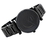  Shop Authentic Fossil Carlie Black Dial Black Steel Strap Watch for Women - ES4488 - Luxxuri