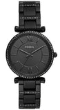  Shop Authentic Fossil Carlie Black Dial Black Steel Strap Watch for Women - ES4488 - Luxxuri