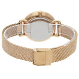  Shop Authentic Fossil Jacqueline Three-Hand White Dial Rose Gold Mesh Bracelet Watch for Women - ES4534 - Luxxuri