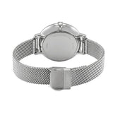  Shop Authentic Fossil Jacqueline Three Hand Pink Dial Silver Mesh Strap Watch for Women - ES5089 - Luxxuri