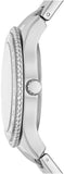  Shop Authentic Fossil Stella Sport Multifunction Silver Dial Silver Steel Strap Watch for Women - ES5108 - Luxxuri