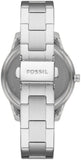  Shop Authentic Fossil Stella Sport Multifunction Silver Dial Silver Steel Strap Watch for Women - ES5108 - Luxxuri