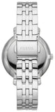  Shop Authentic Fossil Jacqueline Multifunction Moonphase White Dial Silver Steel Strap Watch for Women - ES5164 - Luxxuri