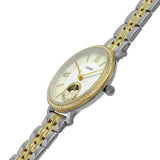  Shop Authentic Fossil Jacqueline Analog Moonphase Mother of Pearl White Dial Two Tone Steel Strap Watch for Women - ES5166 - Luxxuri