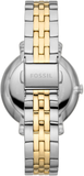  Shop Authentic Fossil Jacqueline Analog Moonphase Mother of Pearl White Dial Two Tone Steel Strap Watch for Women - ES5166 - Luxxuri