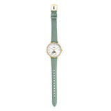 Shop Authentic Fossil Jacqueline Analog Moonphase Mother of Pearl White Dial Green Leather Strap Watch for Women - ES5168 - Luxxuri