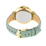  Shop Authentic Fossil Jacqueline Analog Moonphase Mother of Pearl White Dial Green Leather Strap Watch for Women - ES5168 - Luxxuri