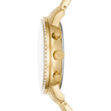  Shop Authentic Fossil Neutra Chronograph Gold Dial Gold Steel Strap Watch for Women - ES5219 - Luxxuri