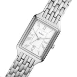 Shop Authentic Fossil Raquel Three Hand Date White Dial Silver Steel Strap Watch for Women - ES5221 - Luxxuri