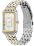  Shop Authentic Fossil Raquel Three Hand Mother of Pearl Dial Two Tone Steel Strap Watch For Women - ES5305 - Luxxuri