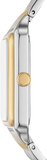  Shop Authentic Fossil Raquel Three Hand Mother of Pearl Dial Two Tone Steel Strap Watch For Women - ES5305 - Luxxuri