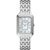  Shop Authentic Fossil Raquel Three Hand Date Mother of Pearl Dial Silver Steel Strap Watch for Women - ES5306 - Luxxuri