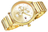  Shop Authentic Tommy Hilfiger Blake White Dial Gold Steel Strap Watch for Women - 1781905 - Luxxuri