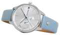  Shop Authentic Tommy Hilfiger Brooke Silver Dial Blue Leather Strap Watch for Women - 1782023 - Luxxuri