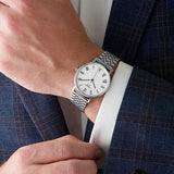  Shop Authentic Tissot T Classic Everytime White Dial Silver Mesh Bracelet Watch For Men - T109.410.11.033.00 - Luxxuri