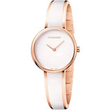  Shop Authentic Calvin Klein Seduce White Dial Two Tone Steel Strap Watch for Women - K4E2N616 - Luxxuri