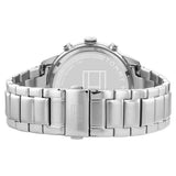  Shop Authentic Tommy Hilfiger Jimmy Multifunction Black Dial Silver Steel Strap Watch For Men  - 1791950 - Luxxuri