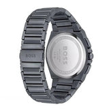  Shop Authentic Hugo Boss Steer Chronograph Quartz Grey Dial Grey Steel Strap Watch For Men - 1513996 - Luxxuri