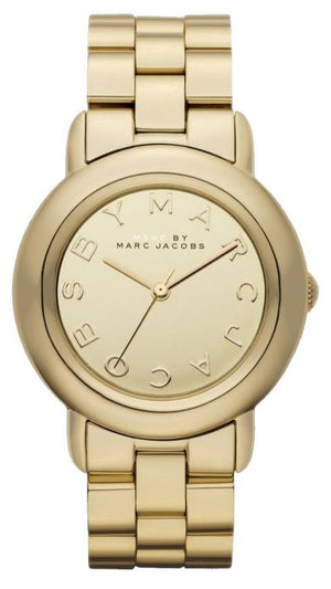  Shop Authentic Marc Jacobs Marci Gold Dial Gold Steel Strap Watch for Women - MBM3098 - Luxxuri