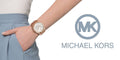 Shop Authentic Michael Kors Lexington Chronograph White Dial Rose Gold Steel Strap Watch For Women - MK8313 - Luxxuri