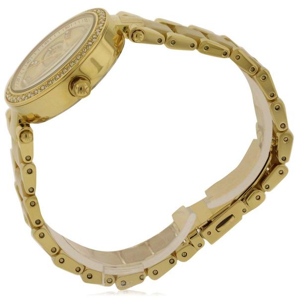  Shop Authentic Michael Kors Parker Gold DIal Gold Steel Strap Watch for Women - MK5842 - Luxxuri