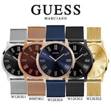  Shop Authentic Guess Richmond Gold Dial Gold Mesh Bracelet Watch for Men - W1263G2 - Luxxuri
