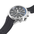  Shop Authentic Hugo Boss Globetrotter Black Dial Black Silicone Strap Watch for Men - 1513820 - Luxxuri