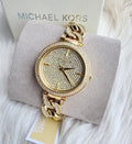  Shop Authentic Michael Kors Catelyn Crystals Gold Dial Gold Steel Strap Watch For Women - MK4674 - Luxxuri