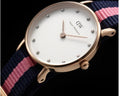  Shop Authentic Daniel Wellington Classy Winchester White Dial Two Tone NATO Strap Watch For Women - DW00100065 - Luxxuri