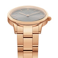  Shop Authentic Daniel Wellington Iconic Link Grey Dial Rose Gold Steel Strap Watch For Women - DW00100332 - Luxxuri