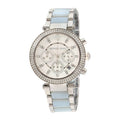  Shop Authentic Michael Kors Parker White Dial Two Tone Steel Strap Watch for Women - MK6138 - Luxxuri