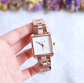  Shop Authentic Michael Kors Lake Quartz White Dial Rose Gold Steel Strap Watch For Women - MK3645 - Luxxuri