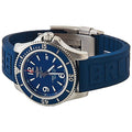  Shop Authentic Breitling Superocean 44mm Automatic Blue Dial Blue Rubber Strap Watch for Men - A17367D81C1S2 - Luxxuri