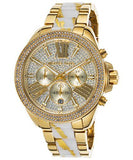  Shop Authentic Michael Kors Wren Diamonds Gold Dial Two Tone Steel Strap Watch for Women - MK6157 - Luxxuri