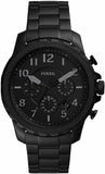  Shop Authentic Fossil Bowman Chronograph Black Dial Black Steel Strap Watch for Men - FS5603 - Luxxuri